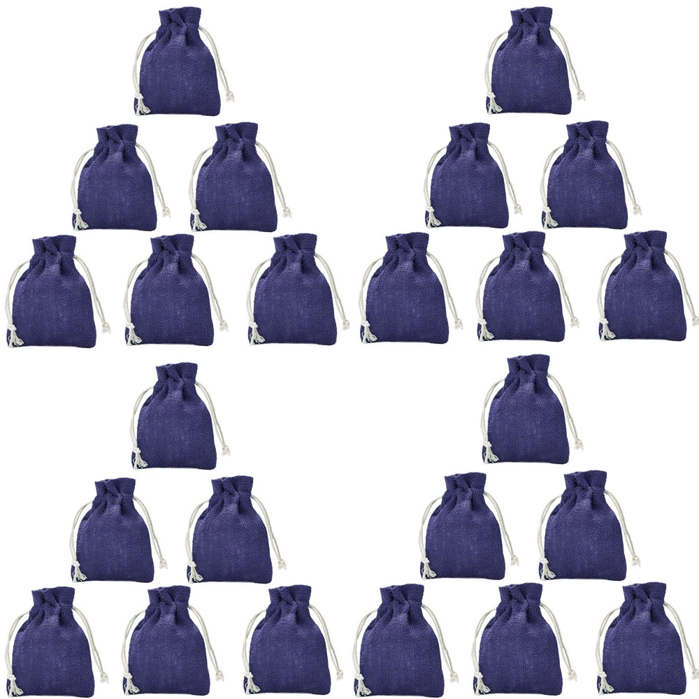 Jutesäckchen 20x12 cm violett