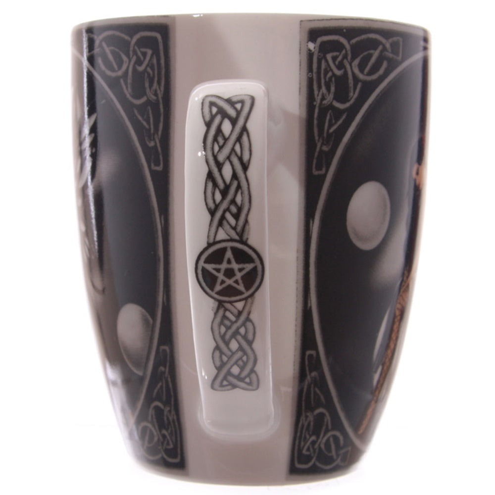 Fantasy-Tasse SCHWARZE FEE