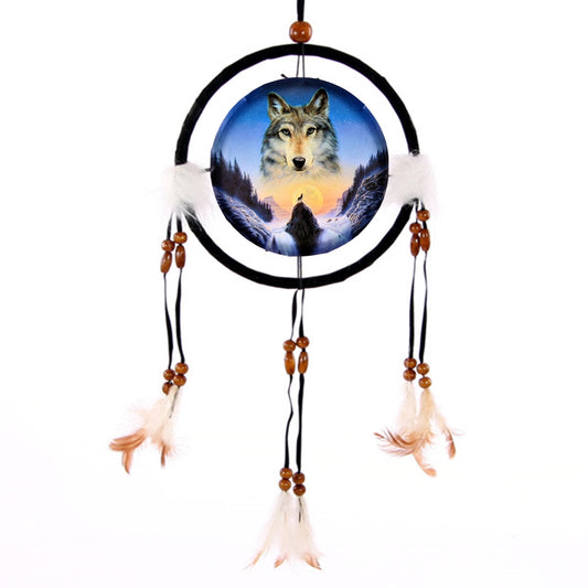 Kl. Traumfänger KOSMISCHER WOLF