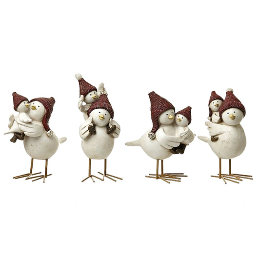 Vogelmütter mit Jungen