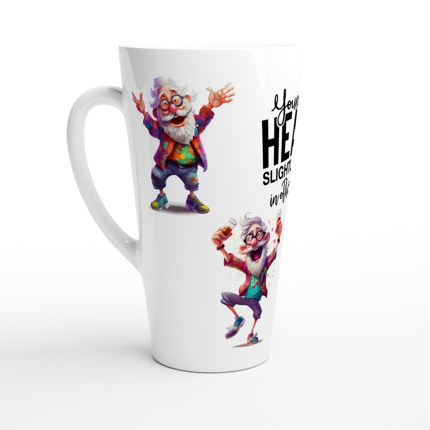 XXL-Tasse Young at heart