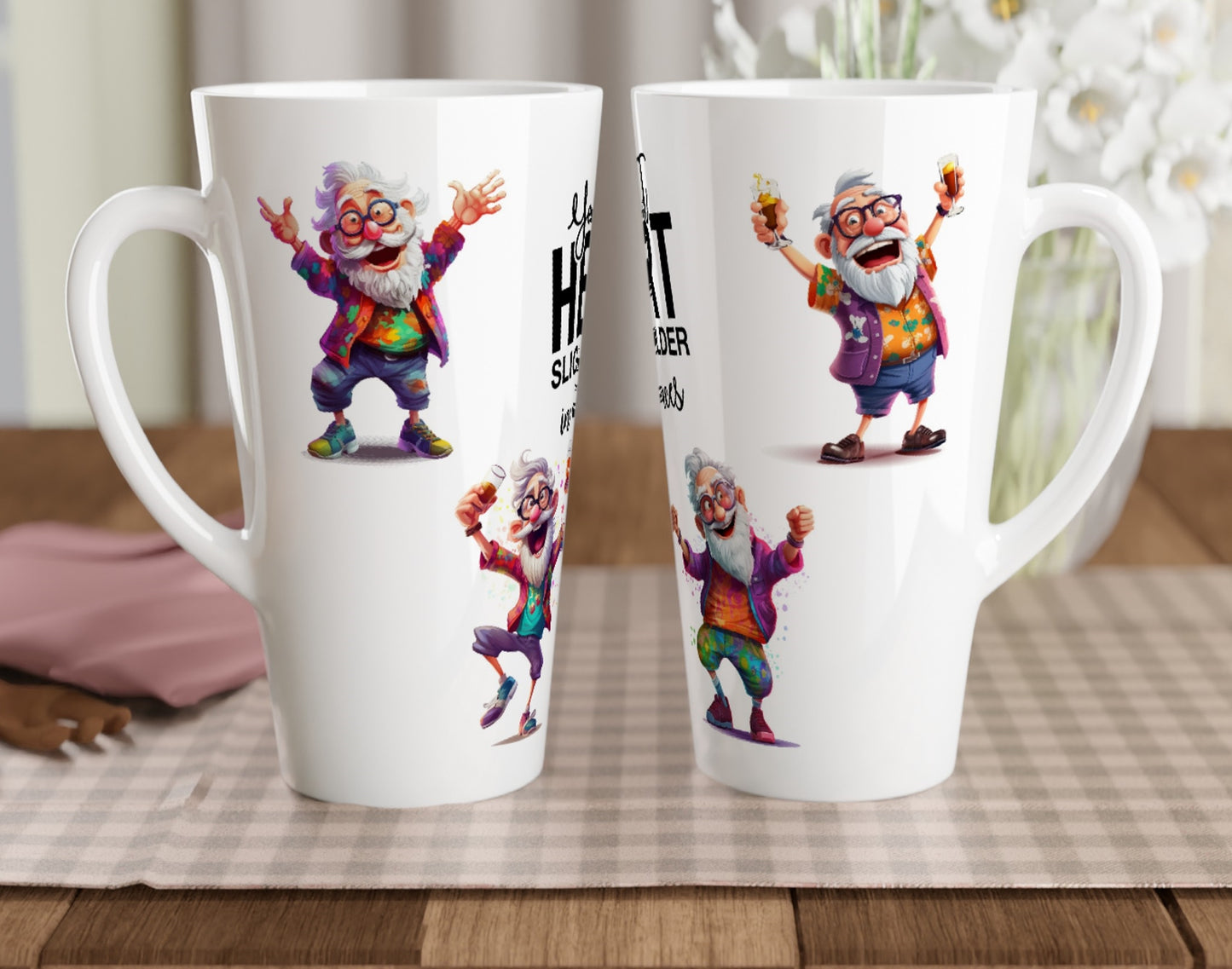 XXL-Tasse Young at heart