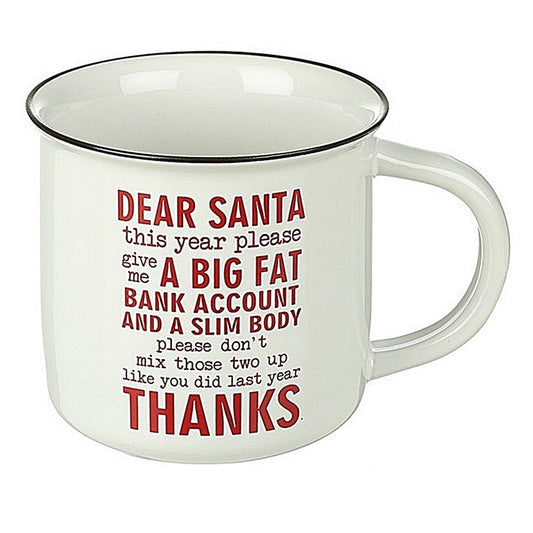 Wunsch-Tasse DEAR SANTA
