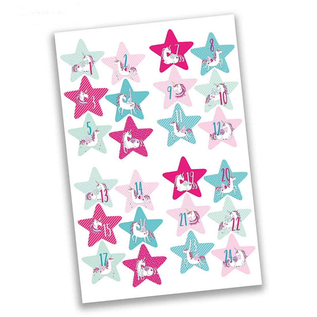 Adventskalender Mini-Set EINHORN
