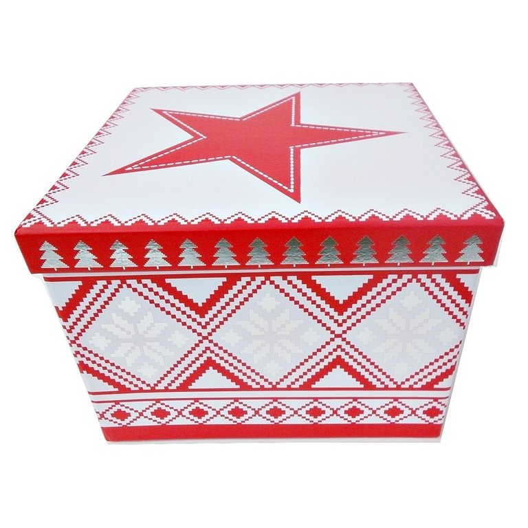 Geschenkbox mit Stern (3 Größen)