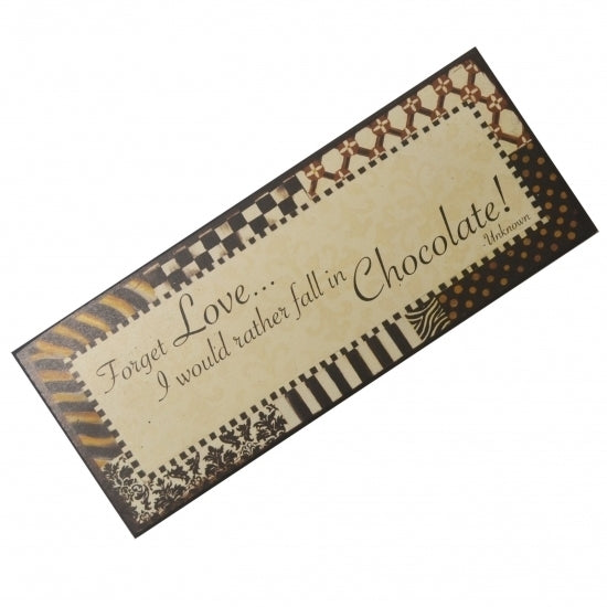 "Forget Love..." Deko-Schild