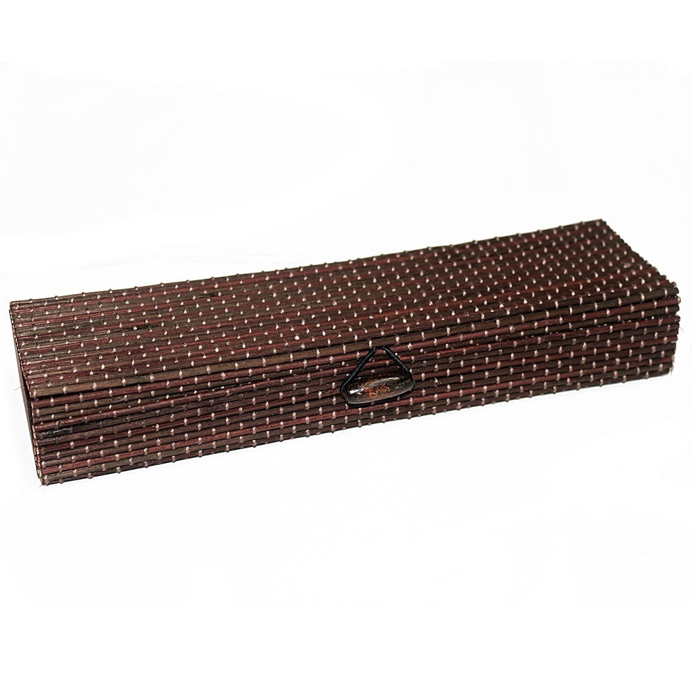 BAMBUS-Etui braun ca. 22 x 6 x 3.5 cm