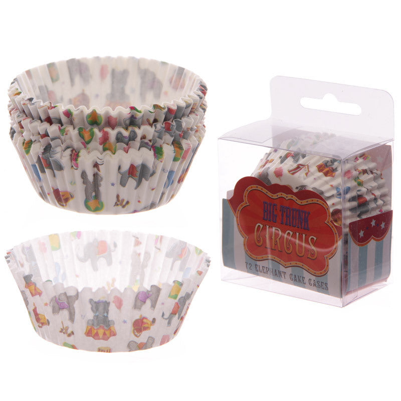 72 Mini-Muffin-Förmchen ZIRKUS