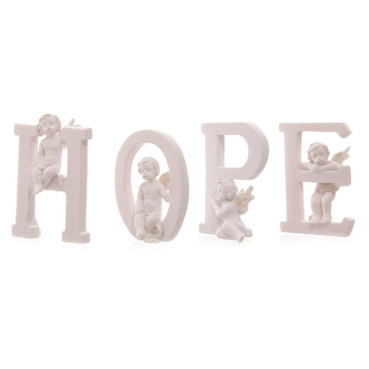 4 Deko-Engel HOPE