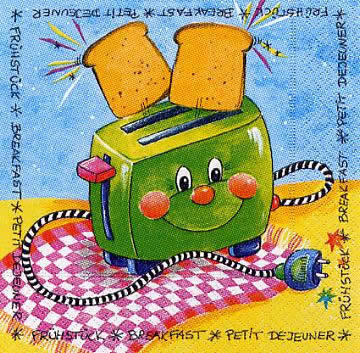 20 Servietten TOASTER