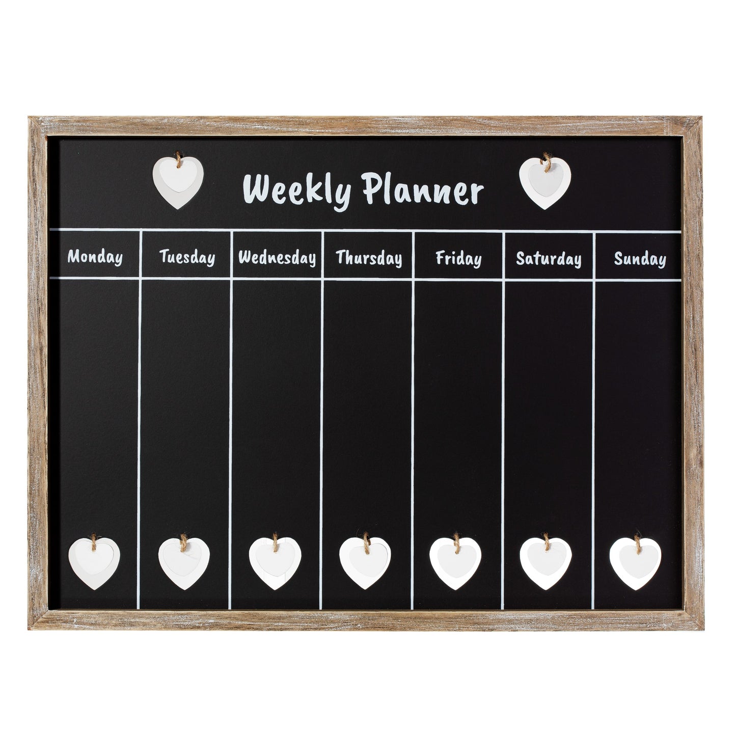 Wochenplaner mit Herz