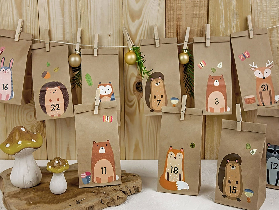 Adventskalender-Set Waldtiere II