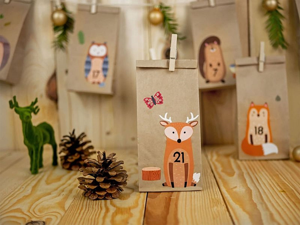 Adventskalender-Set Waldtiere II