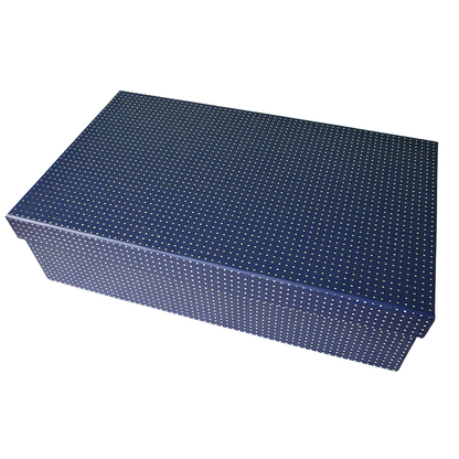 Hologramm-Geschenkbox blau-silber