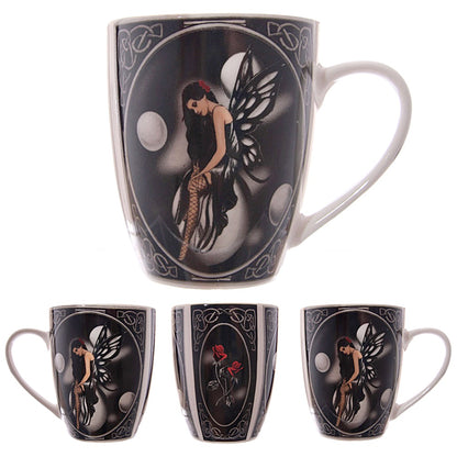 Fantasy-Tasse SCHWARZE FEE