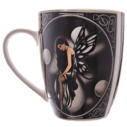 Fantasy-Tasse SCHWARZE FEE