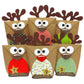 Adventskalender-Set RENTIERE bunt