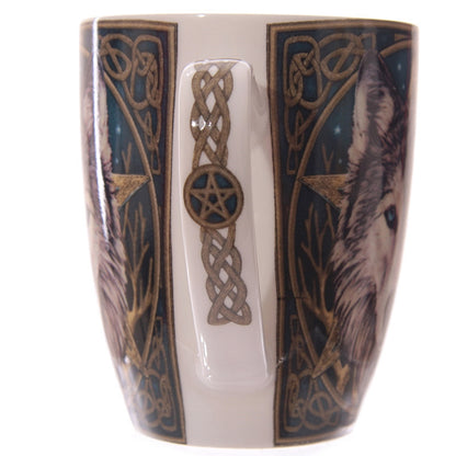 Fantasy-Tasse KELTISCHER WOLF